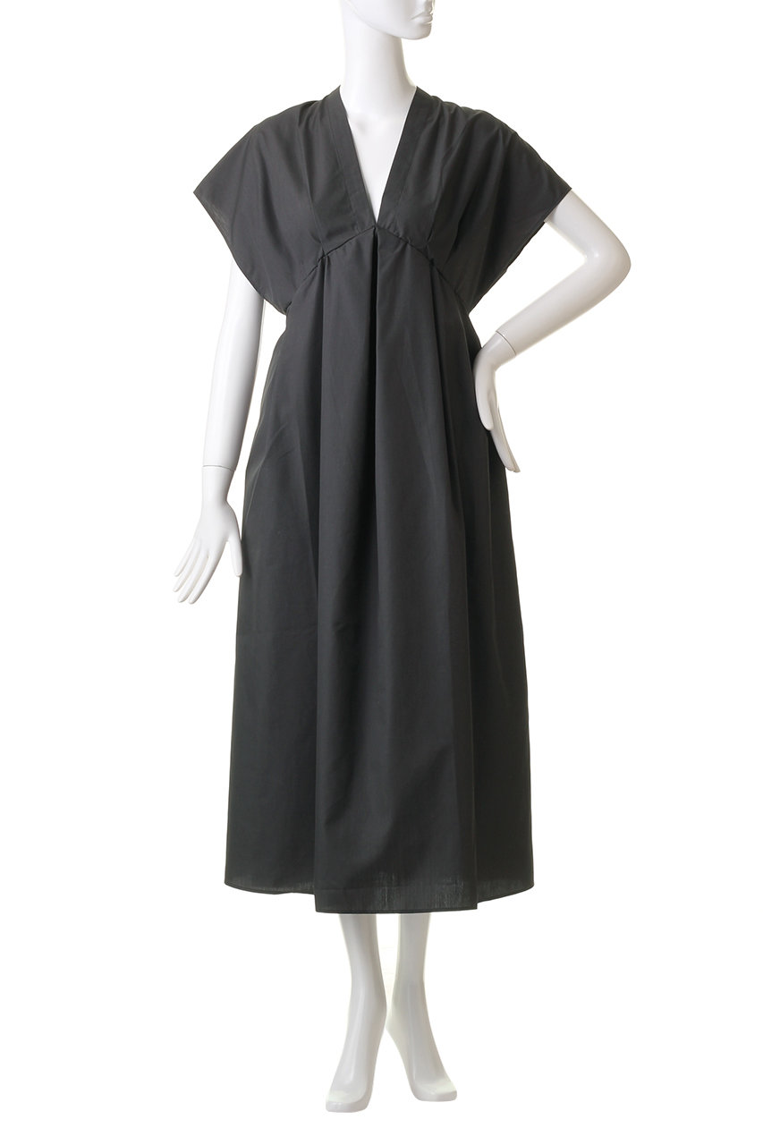 MIDIUMISOLID(ミディウミソリッド)ロングジレワンピース セール】MIDIUMISOLID for Ladies フレンチスリーブジレ