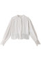 lace cutwork shirt シャツ ミディウミソリッド/MIDIUMISOLID off white