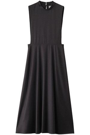 ミディウミソリッド/MIDIUMISOLIDのback slit over flare OP.S ワンピース(110500/110503)