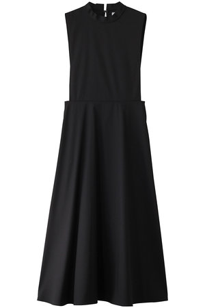 ミディウミソリッド/MIDIUMISOLIDのback slit over flare OP.S ワンピース(110500/110503)