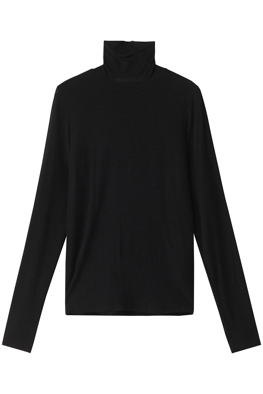 ミディウミソリッド/MIDIUMISOLIDのwarm sheer h/ neck inner.R インナー(black/4-11209244)