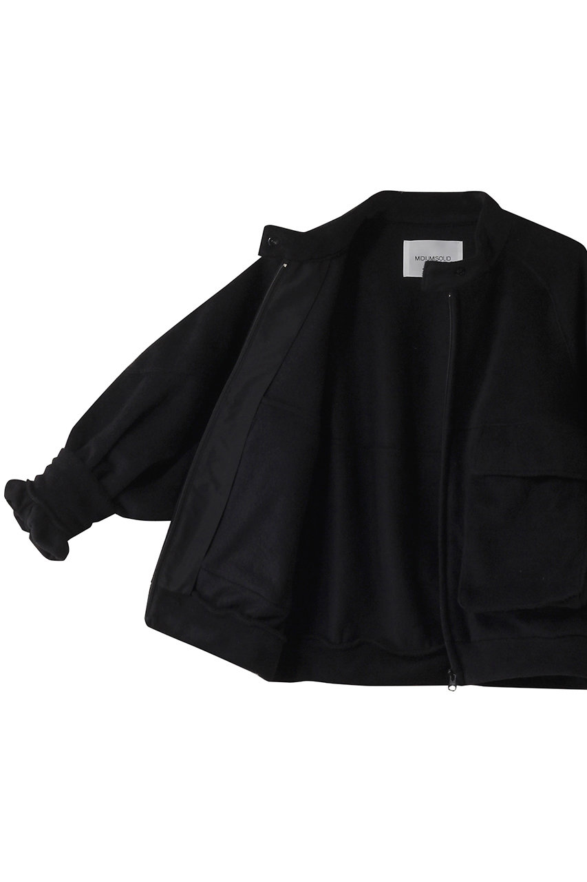 MIDIUMISOLID(ミディウミソリッド)｜fleece blouson.R ブルゾン/khaki