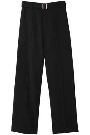 ミディウミソリッド/MIDIUMISOLIDのcenter press tepered PT with belt.M パンツ(110600/110601)