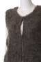 raising knitted v/neck vest ベスト ミディウミソリッド/MIDIUMISOLID