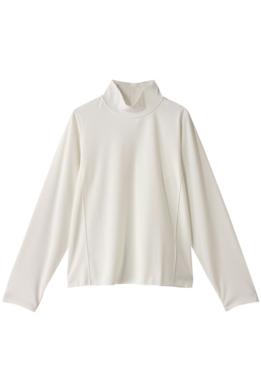 ミディウミソリッド/MIDIUMISOLIDのsheer TOP.S トップ(off white/1-112178)