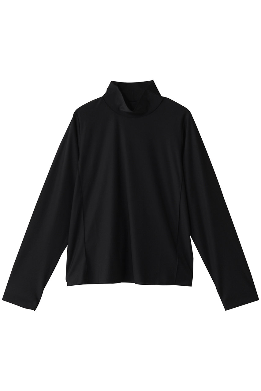 ミディウミソリッド/MIDIUMISOLIDのsheer TOP.S トップ(black/1-112178)