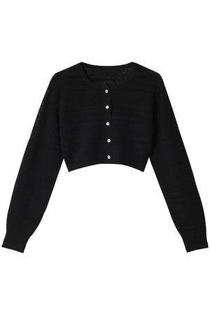 ミディウミソリッド/MIDIUMISOLIDのlace knitting short CD.S カーディガン(110300/110303)