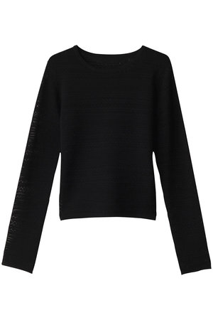 ミディウミソリッド/MIDIUMISOLIDのlace knitting tight PO.S プルオーバー(110300/110301)