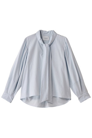 ミディウミソリッド/MIDIUMISOLIDのribbon tie shirt.S シャツ(110400/110403)