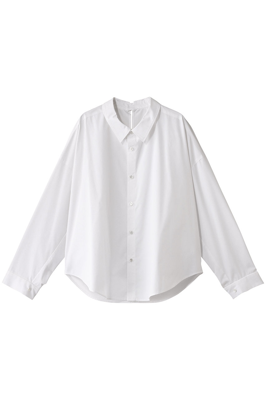 ミディウミソリッド/MIDIUMISOLIDのdropped shoulder wide shirt.R シャツ(off white/1-132191)