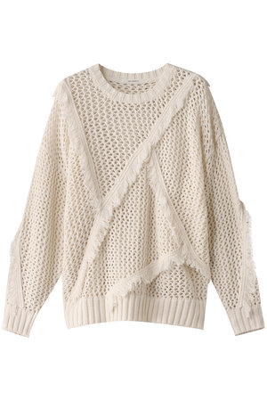 ミディウミソリッド/MIDIUMISOLIDのfringe mesh PO.S プルオーバー(110400/110403)