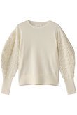 puff slv jacquard PO.S プルオーバー