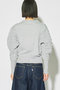 puff slv jacquard PO.S プルオーバー ミディウミソリッド/MIDIUMISOLID