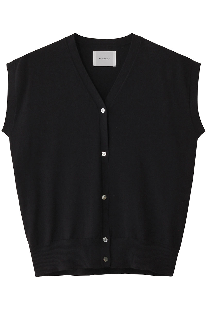 MIDIUMISOLID N/S V neck C/D.S カーディガン (black, F) ミディウミソリッド ELLE SHOP MIDIUMISOLID N/S V neck C/D.S カーディガン (black, F) ミディウミソリッド ELLE SHOP