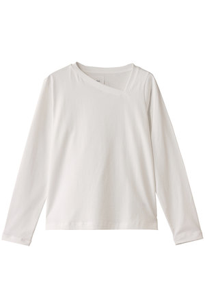 ミディウミソリッド/MIDIUMISOLIDのasymmetry neck PO.S プルオーバー(110100/110103)