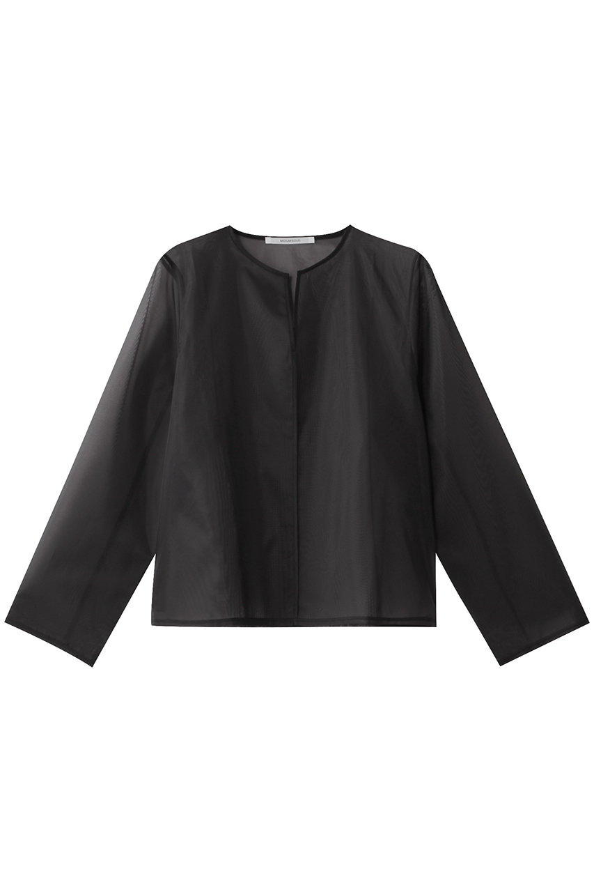 MIDIUMISOLID sheer skipper PO.M プルオーバー (black, F) ミディウミソリッド ELLE SHOP MIDIUMISOLID sheer skipper PO.M プルオーバー (black, F) ミディウミソリッド ELLE SHOP