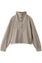 h/neck short PO.S プルオーバー ミディウミソリッド/MIDIUMISOLID beige