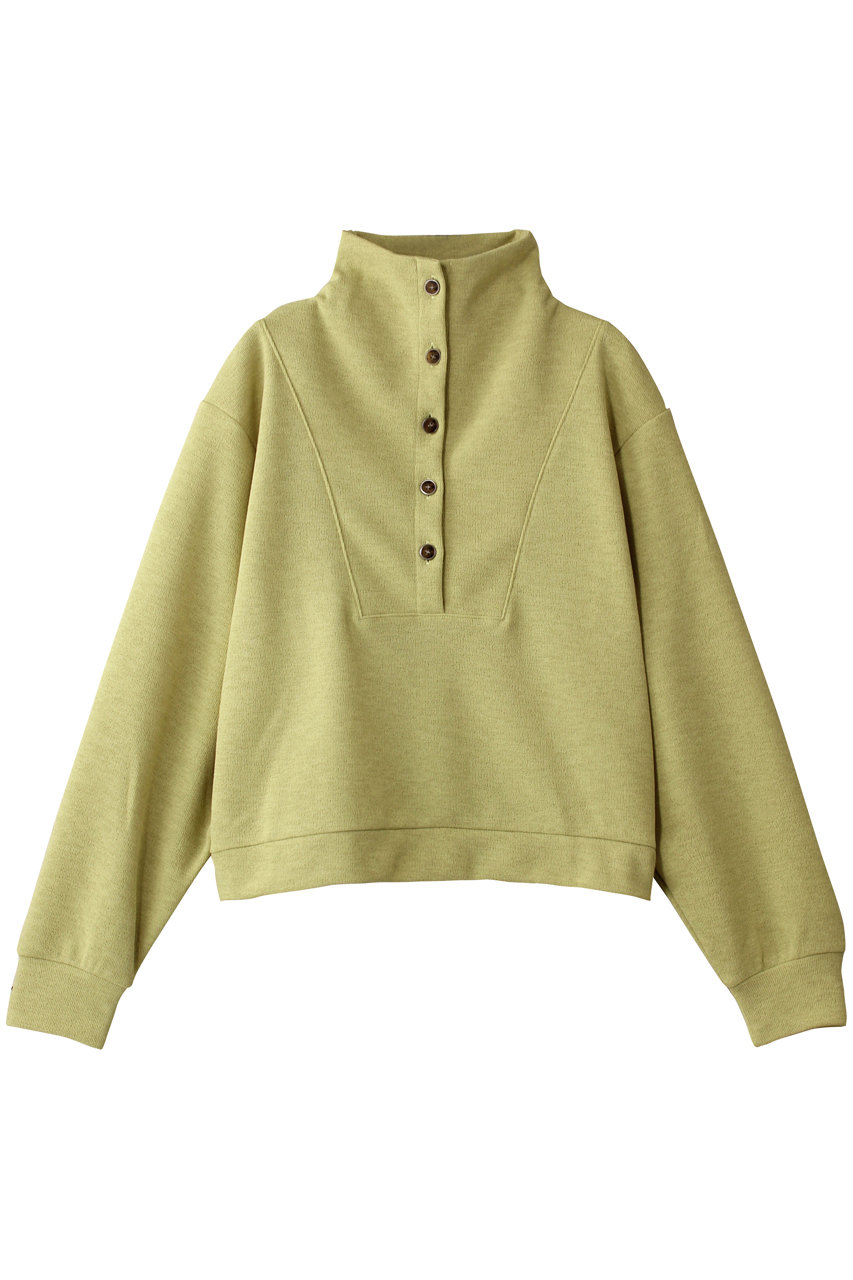 MIDIUMISOLID h/neck short PO.S プルオーバー (yellow, F) ミディウミソリッド ELLE SHOP MIDIUMISOLID h/neck short PO.S プルオーバー (yellow, F) ミディウミソリッド ELLE SHOP