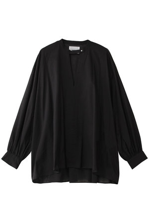 ミディウミソリッド/MIDIUMISOLIDのstand collar skipper shirt.S シャツ(110400/110403)