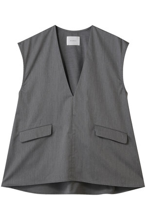 ミディウミソリッド/MIDIUMISOLIDのv/neck n/s PO プルオーバー(110400/110402)