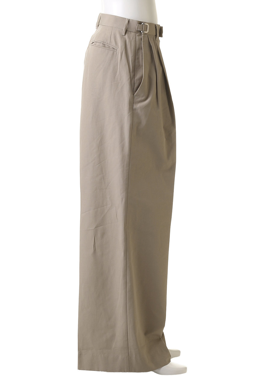 MIDIUMISOLID(ミディウミソリッド)｜【MEN】cotton linen wide