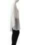 sheer long slv shirt.S シャツ ミディウミソリッド/MIDIUMISOLID