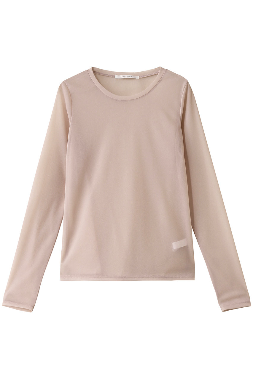 MIDIUMISOLID sheer PO.S プルオーバー (pink, F) ミディウミソリッド ELLE SHOP MIDIUMISOLID sheer PO.S プルオーバー (pink, F) ミディウミソリッド ELLE SHOP