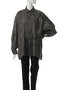 print regular collar big shirt.M シャツ ミディウミソリッド/MIDIUMISOLID