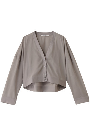 ミディウミソリッド/MIDIUMISOLIDのsheer voile V/neck CD.S カーディガン(110100/110104)