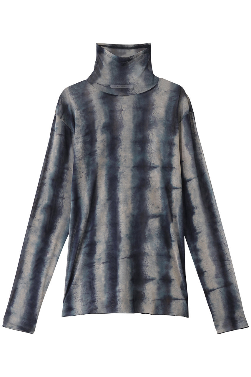 MIDIUMISOLID h/neck tulle PO プルオーバー (blue, 48) ミディウミソリッド ELLE SHOP MIDIUMISOLID h/neck tulle PO プルオーバー (blue, 48) ミディウミソリッド ELLE SHOP