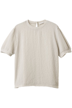 ミディウミソリッド/MIDIUMISOLIDのsheer crew neck puff slv P/O.S プルオーバー(110400/110402)