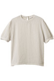 sheer crew neck puff slv P/O.S プルオーバー