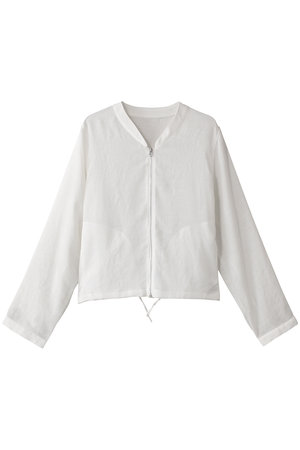 ミディウミソリッド/MIDIUMISOLIDのlinen like mesh blouson.M ブルゾン(110800/110802)
