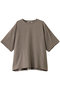 【MEN】ｈ/slv sheer basic PO プルオーバー ミディウミソリッド/MIDIUMISOLID beige