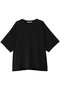 【MEN】ｈ/slv sheer basic PO プルオーバー ミディウミソリッド/MIDIUMISOLID black