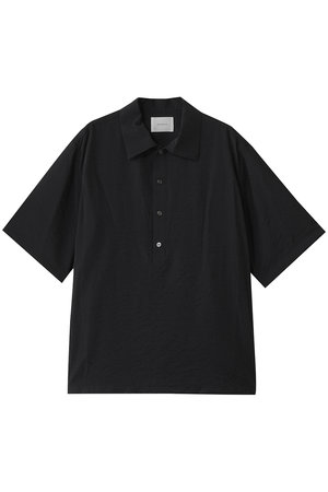 ミディウミソリッド/MIDIUMISOLIDの【MEN】slub sheer polo-shirt ポロシャツ(110400/110404)