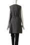 A-line no collar long gilet.S ジレ ミディウミソリッド/MIDIUMISOLID