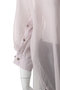 sheer slit slv tunic shirt.S シャツ ミディウミソリッド/MIDIUMISOLID