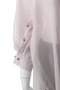sheer slit slv tunic shirt.S シャツ ミディウミソリッド/MIDIUMISOLID
