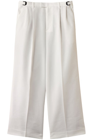 ミディウミソリッド/MIDIUMISOLIDの【MEN】leno-cloth wide slacks スラックス(110600/110601)