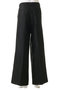 【MEN】leno-cloth wide slacks スラックス ミディウミソリッド/MIDIUMISOLID