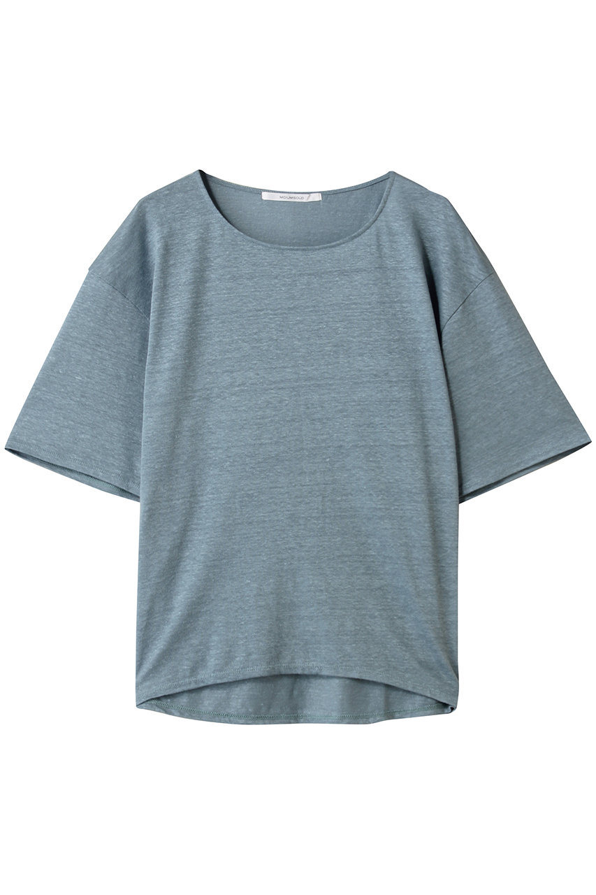 MIDIUMISOLID h/slv linen wide PO プルオーバー (l.blue, F) ミディウミソリッド ELLE SHOP MIDIUMISOLID h/slv linen wide PO プルオーバー (l.blue, F) ミディウミソリッド ELLE SHOP