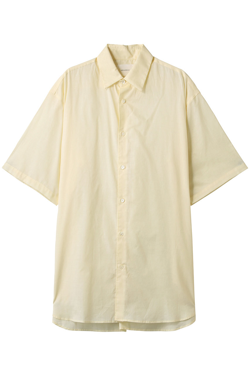 ミディウミソリッド/MIDIUMISOLIDのh/slv wide shirt.M シャツ(kinari/2-132210)