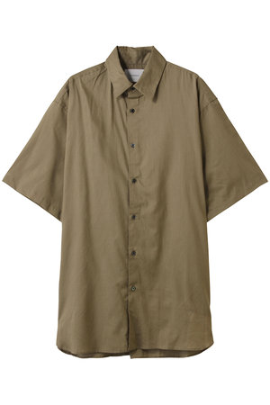 ミディウミソリッド/MIDIUMISOLIDのh/slv wide shirt.M シャツ(110400/110402)