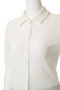 sheer compact polo shirt.S シャツ ミディウミソリッド/MIDIUMISOLID