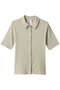 sheer compact polo shirt.S シャツ ミディウミソリッド/MIDIUMISOLID beige