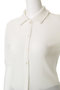 sheer compact polo shirt.S シャツ ミディウミソリッド/MIDIUMISOLID