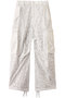 【MEN】lace cargo PT パンツ ミディウミソリッド/MIDIUMISOLID off white