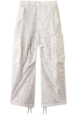 ミディウミソリッド/MIDIUMISOLIDの【MEN】lace cargo PT パンツ(110600/110605)