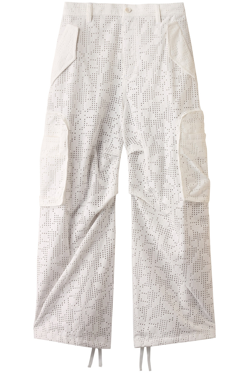MIDIUMISOLID 【MEN】lace cargo PT パンツ (off white, 48) ミディウミソリッド ELLE SHOP MIDIUMISOLID 【MEN】lace cargo PT パンツ (off white, 48) ミディウミソリッド ELLE SHOP